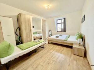 Schlafzimmer, Green Flair, Manitiusstraße 9, 01067 Dresden